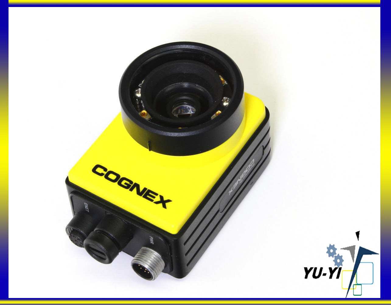 Cognex InSight IS701001 w M12 Lens Kit & Illumination! Smart Camera